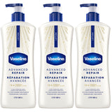 Vaseline Intensive Care Unscented Advanced Repair Body Lotion – Nightly Wind-Down Ritual for Extremely Dry Skin, 20.3 oz