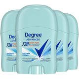 Degree Advanced Antiperspirant 4-Pack – Wellness Ritual Shower Clean Deodorant for Her, Rose Jasmine Scent, 0.5 Oz Sticks