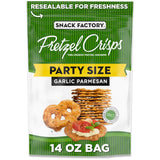 Snack Factory Pretzel Crisps Original Non-GMO 14 oz Baked Snack for Low Carb Lifestyles and Breakfast Topping