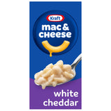 Kraft White Cheddar Shell Macaroni – Budget-Friendly Holiday Gift for College Students, 7.3 oz