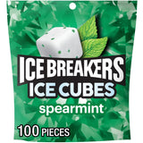 ICE BREAKERS Ice Cubes Sugar Free Mint Gum Bulk Pouch – Valentine's Day and Easter Candy Gift Bag Filler
