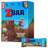 Zbar Chocolate Brownie Energy Bars – Organic Non-GMO Pantry Staple Snack for Ingredient-Conscious Parents
