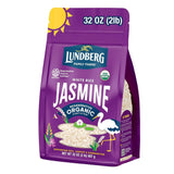 Lundberg Family Farms Organic Jasmine Rice – Pure California White Rice for Nourishing Family Dinners, Gluten-Free Comfort