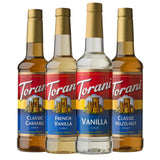 Torani Glass Bottle Syrup Pack – Clean-Ingredient Flavoring for the Mindful Daily Brew Ritual