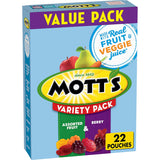 Mott's Berry Fruit Snacks – No Artificial Colors Snack for Kids Lunch Box, 17.6 oz Pantry Pack