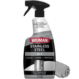 Weiman Stainless Steel Cleaner & Polish – Wedding Registry Must-Have, Stainless Care Bundle for New Couples