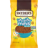 Snyder's of Hanover Itty Bitty Minis Pretzels – 12 oz Shareable Mini Pretzel for Picnic Tables and Campsite Snacking