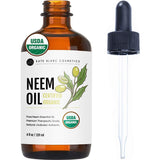 Kate Blanc Cosmetics Neem Oil for Skin, Hair & Face – Travel-Size Outdoor Companion for Hiking, Camping, and Patio Evenings