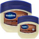 Vaseline Cocoa Butter Healing Jelly Duo Jar Set – Housewarming and Holiday Gift for Mom and Best Friends