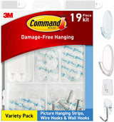 Command Picture Hangers with Disappearing Adhesive - Simple Wall Organization for Clean, Uncluttered Spaces