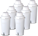 Commercial Cool Brita Compatible Filters – Thoughtful Hostess Gift for Apartment Dwellers and Renters, Bulk 6-Pack
