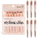 Kitsch Professional Alligator Clips – Designer Rose Gold Hair Accessories for the Refined Dressing Table
