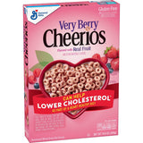 Very Berry Cheerios Real Berry Gluten Free Cereal 18.6 oz Box – Holiday Pantry Stocking Stuffer for Busy Parents