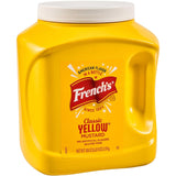 French's Classic Yellow Mustard, 105 oz – Cramp Relief Mustard for Personal Wellness Routines and Single-Serve Home Use