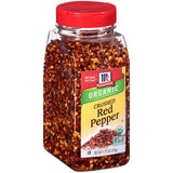 McCormick Organic Crushed Red Pepper 7.75 oz – Single-Ingredient Spice for Clean-Eating Kitchens