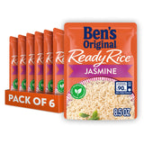 BEN'S ORIGINAL Ready Rice Jasmine Microwave Packs — Effortless Side Dish for Intentional Home Cooks