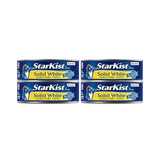 StarKist Wild-Caught Albacore Tuna Pack of 4 – Omega-3 Rich Pantry Staple for Growing Kids and Busy Family Meal Prep