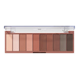 e.l.f. Perfect 10 Eyeshadow Palette – Travel-Ready Workweek Companion, Compact 0.45 oz for On-the-Go Professionals