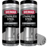 Weiman Stainless Steel Cleaner & Polish Kit – Ready-to-Give Presentation Box for Wedding Registry and Housewarming Lists