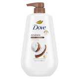 Dove Restore Body Wash 30.6 oz Recycled Plastic Pump for Intentional Eco-Conscious Home Essentials