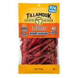 Tillamook Country Smoker Teriyaki Sausage 2-Pack – No-Refrigeration Snack for Long Drives and Trailheads