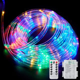 LumiGlow Camping Rope Lights – Battery Powered 40ft Waterproof LED String for Tent, RV Awning & Trail Setup
