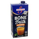 Swanson Chicken Bone Broth – 32 oz Clean-Ingredient Base for Kid-Friendly Soups and Rice