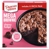 Duncan Hines MEGA Brownie Mix – Housewarming and Holiday Gift Idea Pairing with Hot Chocolate and Mugs