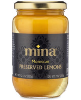 Mina Preserved Lemons - 12.5 oz - Non-GMO Citrus Staple for Health-Conscious Weekly Meal Prep