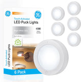 GE Battery Puck Light – Thoughtful Birthday Gift for Mom, Touch Closet Lighting Set