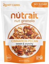 NuTrail Cinnamon Pecan Nut Granola – Calming Breakfast Bowl for Blood-Sugar-Conscious Wellness Routines