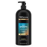 TRESemmé Smooth and Silky Shampoo with Pump – Streamlined Haircare Refill for Neutral Toned Bathrooms, 39 oz