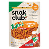 Snak Club Tajin Toasted Corn – Quiet Crunch Snack for Meetings and Study Sessions, Tajin Corn Nuggets 11 oz