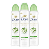 Dove Advanced Care Antiperspirant Deodorant Dry Spray Cool Essentials – Spa-Quality Alcohol-Free Dry Spray for the Refined Bathroom, 3.8 oz