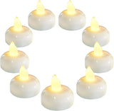 Homemory Designer LED Tea Lights – High-End Flicker Effect for Luxury Home Staging, Hotel Suites, and Spa Lobbies