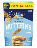 Blue Diamond Almonds Nut-Thins Hint of Sea Salt – Holiday Entertaining Gift Basket Staple