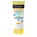 Neutrogena Mineral Sunscreen Stick SPF 50+, Oxybenzone- and Paraben-Free Zinc Oxide Formula for Kids with Eczema and Sensitive Skin