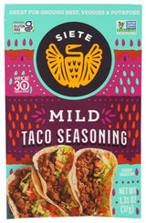 Siete Mild Taco Seasoning Mix – Healthy Stocking Stuffer for the Wellness Focused Foodie