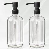 AmazerBath Stainless Steel Pump Soap Dispenser Set – Holiday Birthday Gift for Mom and Her Updated Kitchen