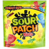 SOUR PATCH KIDS Fat-Free Chewy Assorted Candy, 1.8 lb Shareable Travel Bag for Tailgates, Beach Days, and Dorm Room Snacking