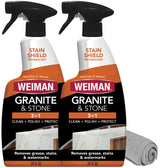 Weiman Granite Cleaner Bundle – Holiday and Birthday Gift Idea for the Friend Who Obsesses Over Pristine Countertops