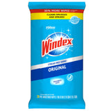 Windex Flat Pack Glass Wipes – Quick Clean for Car Windshields, Mirrors, and Side Windows Anywhere