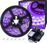 Led Black Light Strip Kit – Ready-to-Give Present for Creatives and Artists, UV Reactive Strip Lighting in Gift-Ready Lengths