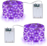 Joomer Starry Lights 16ft – Understated Silver Wire Lighting for Minimalist Bedrooms and Living Spaces