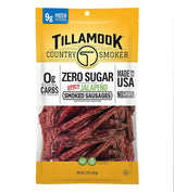Tillamook Country Smoker Smoked Sausage Sticks – Shelf-Stable Hiking Snack, No Refrigeration Needed for Trail and Campsite