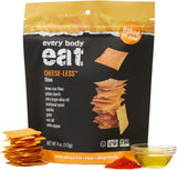 Every Body Eat Cheese-less Snack Thins – Travel Snack Rigorously Made in a Dedicated Allergen-Free Facility