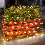 Lomotech Christmas Net Lights – Portable 150-Bulb Mesh String Lights for Camping, Picnics and Outdoor Dining Spaces