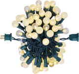 LYCKLIG Globe String Lights – Camping and Backyard String Lights, 19Ft Glass Globe Plug-in for Open-Air Gatherings