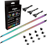airgoo AG-NEON-LS1 Diffused ARGB Strip – Luxury PC Interior Lighting, Smooth Neon Tube with 42 Individually Programmable Diodes