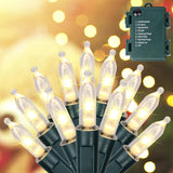 Blissun Child Safe Fairy Lights – Cool to Touch Battery String Lights for Kids Reading Corner & Bunk Bed, 2 Pack